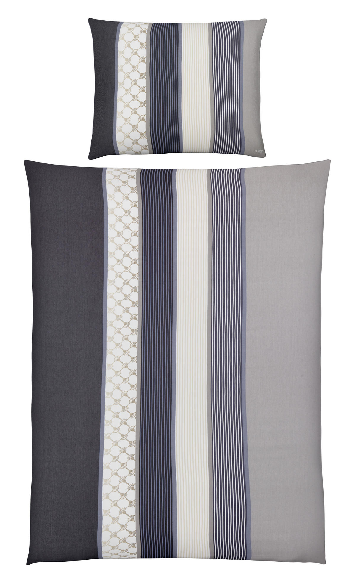 ÁGYNEMŰHUZAT-GARNITÚRA 140/200 cm  - antracit, Design, textil/természetes anyagok (140/200cm) - Joop!