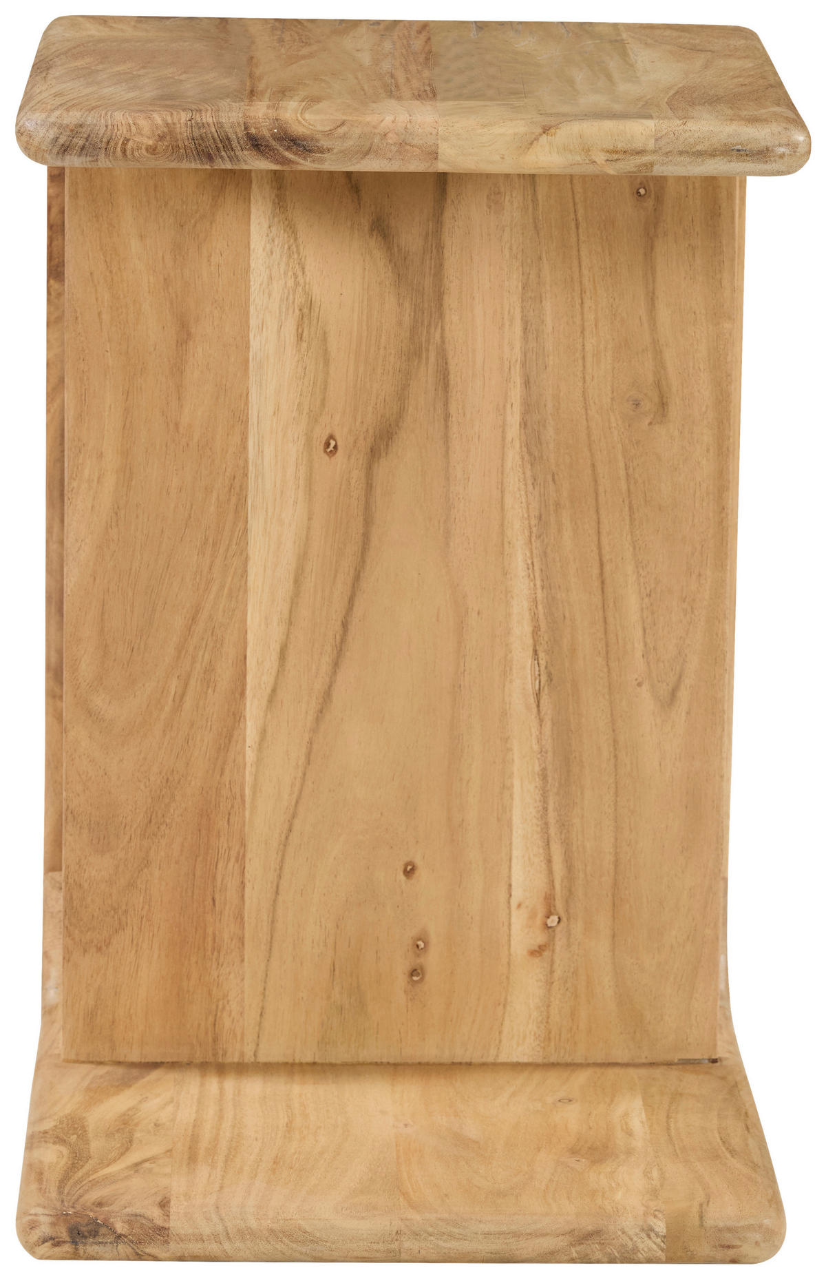 BEISTELLTISCH 40/35/55 cm Akazie vollmassiv Akaziefarben rechteckig  - Akaziefarben, Design, Holz (40/35/55cm) - Livetastic