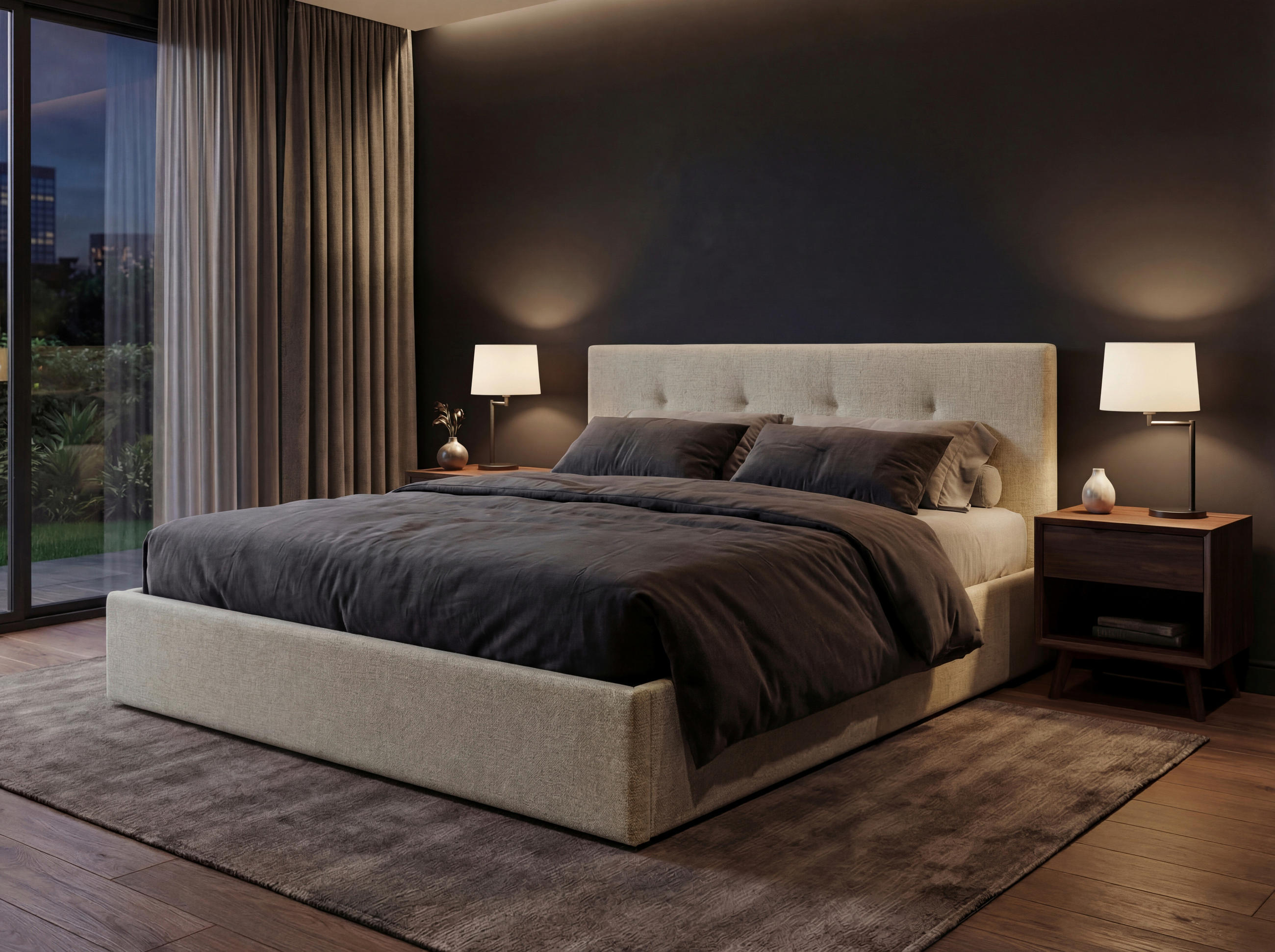 POLSTERBETT Lattenrost, Bettkasten Beige 180/200 cm  - Beige, MODERN, Holz/Textil (180/200cm) - Livetastic