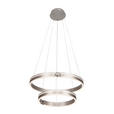 LED-HÄNGELEUCHTE 59/120 cm  - Weiß, Design, Kunststoff (59/120cm) - Ambiente