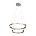 LED-HÄNGELEUCHTE 59/120 cm  - Weiß, Design, Kunststoff (59/120cm) - Ambiente