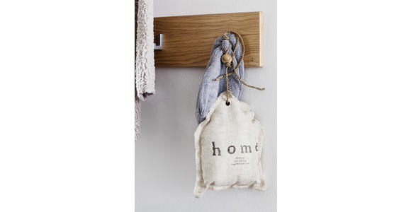 GARDEROBE 7-teilig in 181/201/35 cm - Eichefarben/Braun, Design, Glas/Holz (181/201/35cm) - Moderano