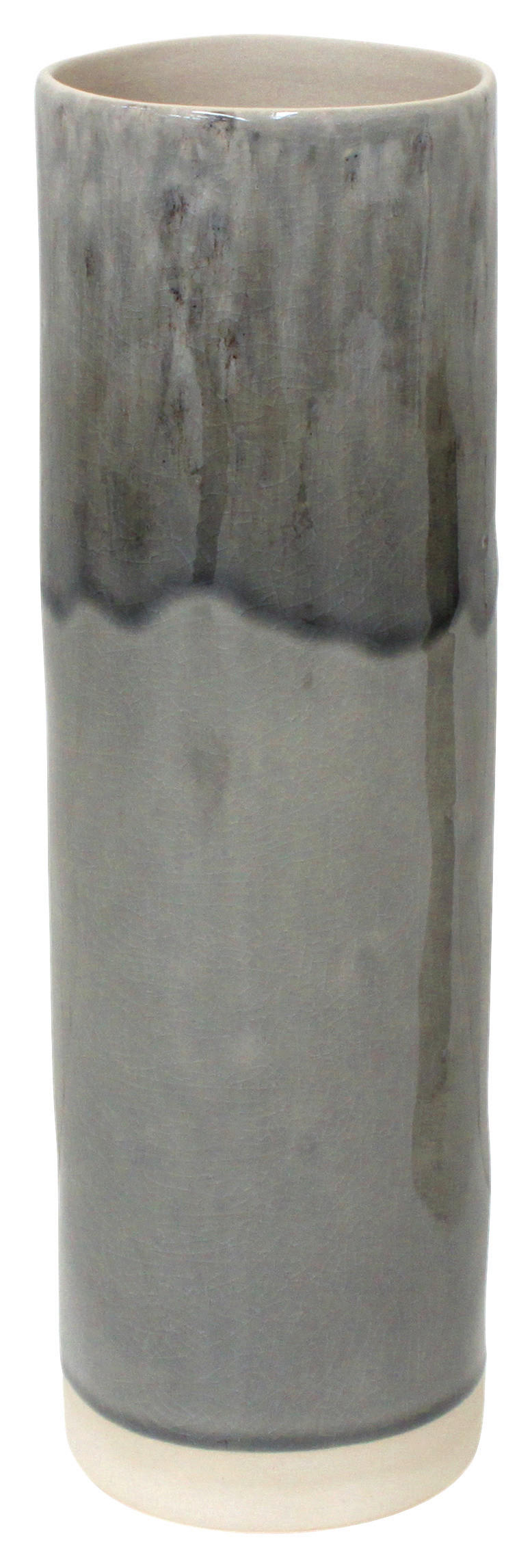 VASE  - Grau, Basics, Keramik (9/30cm) - Costa Nova