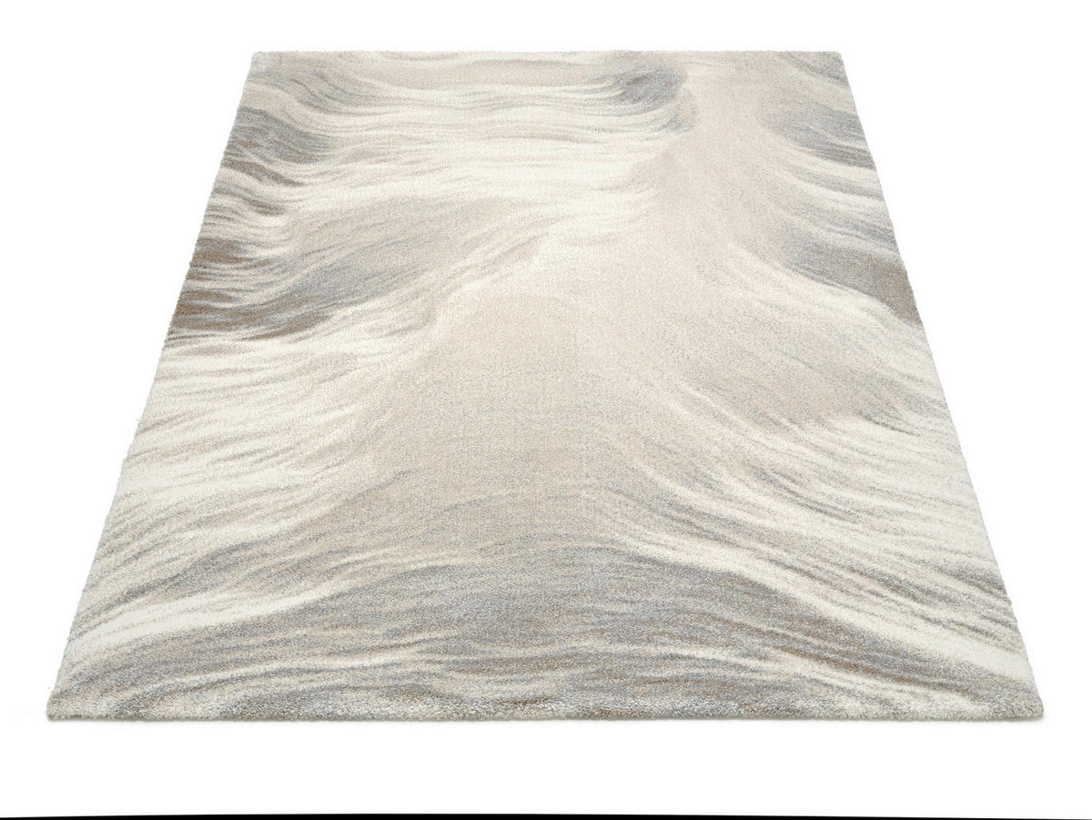 TEPPICH 160/230 cm Seraphin Liora Grau, Hellgrau, Beige  - Beige/Hellgrau, Design, Textil (160/230cm) - Novel