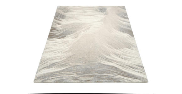 WEBTEPPICH 65/130 cm Seraphin Liora Grau, Hellgrau, Beige  - Beige/Hellgrau, Design, Textil (65/130cm) - Novel