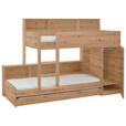 ETAGENBETT 90/200 cm Eiche Artisan  - Eiche Artisan, Design, Holzwerkstoff (90/200cm) - Xora