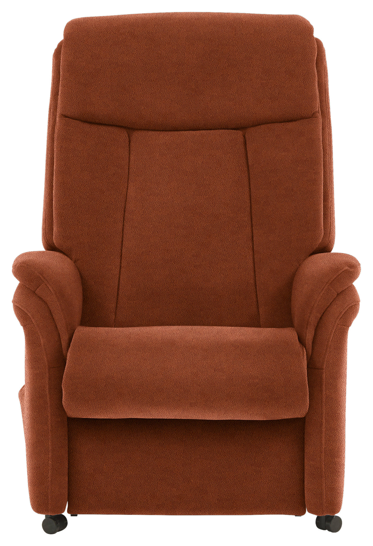 FERNSEHSESSEL in Mikrofaser Orange  - Orange, Konventionell, Kunststoff/Textil (74/107/84cm) - Valdera