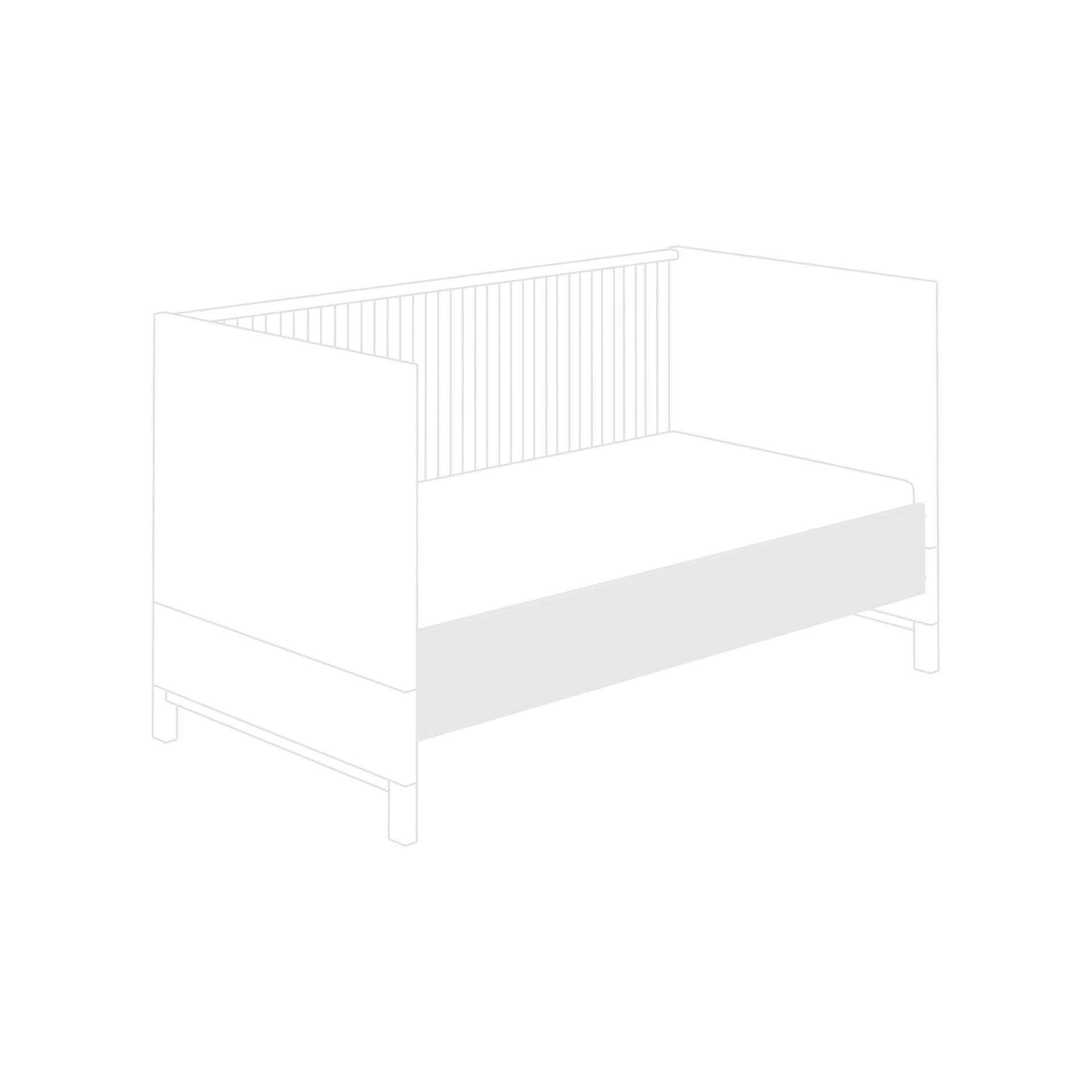 UMBAUSEITEN Olli Umbauseiten  - Weiß, Basics, Holzwerkstoff (139,0cm) - Paidi