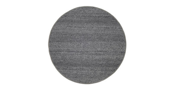 HANDWEBTEPPICH 200/200 cm Helsinki Anthrazit  - Anthrazit, Basics, Textil (200/200cm) - Linea Natura