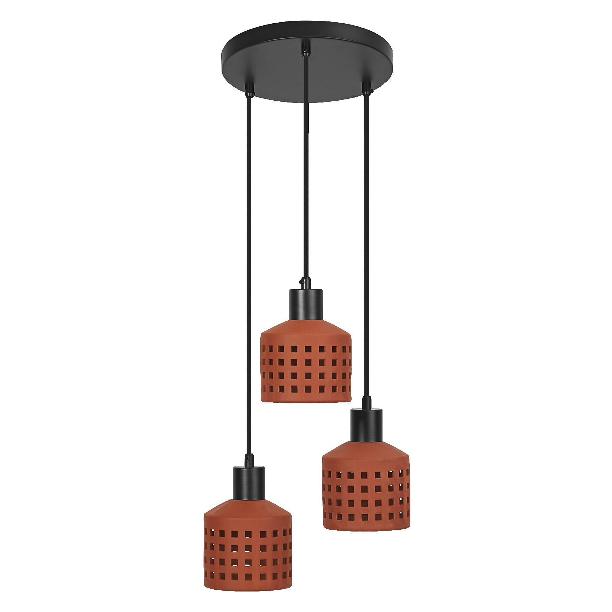 HÄNGELEUCHTE 32,5/150 cm  - Braun, Basics, Stein/Metall (32,5/150cm) - Ledvance