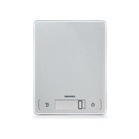 ELEKTRISCHE KÜCHENWAAGE - Silberfarben, Basics, Glas/Kunststoff (17/0,99/22cm) - Soehnle