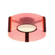 LED-DECKENLEUCHTE 40/16.5 cm - Transparent/Weiß, Design, Kunststoff/Metall (40/16.5cm) - Novel