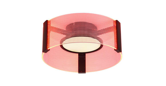 LED-DECKENLEUCHTE 40/16.5 cm - Transparent/Weiß, Design, Kunststoff/Metall (40/16.5cm) - Novel