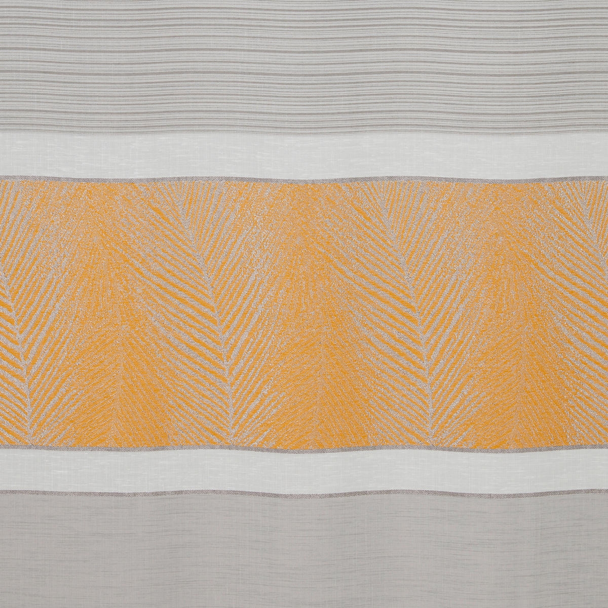 KÉSZFÜGGÖNY részben áttetsző  - currysárga, Konventionell, textil (140/245cm) - Esposa
