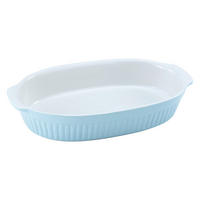 AUFLAUFFORM Keramik Steinzeug  - Blau, KONVENTIONELL, Keramik (33,5/19/5cm) - Creatable