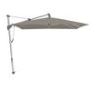 AMPELSCHIRM 300x300 cm  - Taupe/Silberfarben, MODERN, Textil/Metall (300/300cm) - Glatz