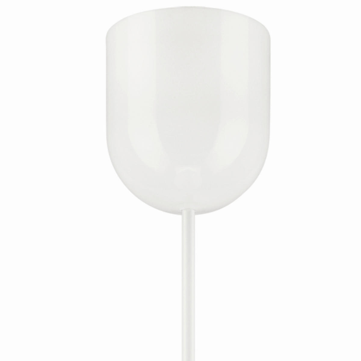 HÄNGELEUCHTE  - Weiß, KONVENTIONELL, Glas/Kunststoff (70/30/30cm)