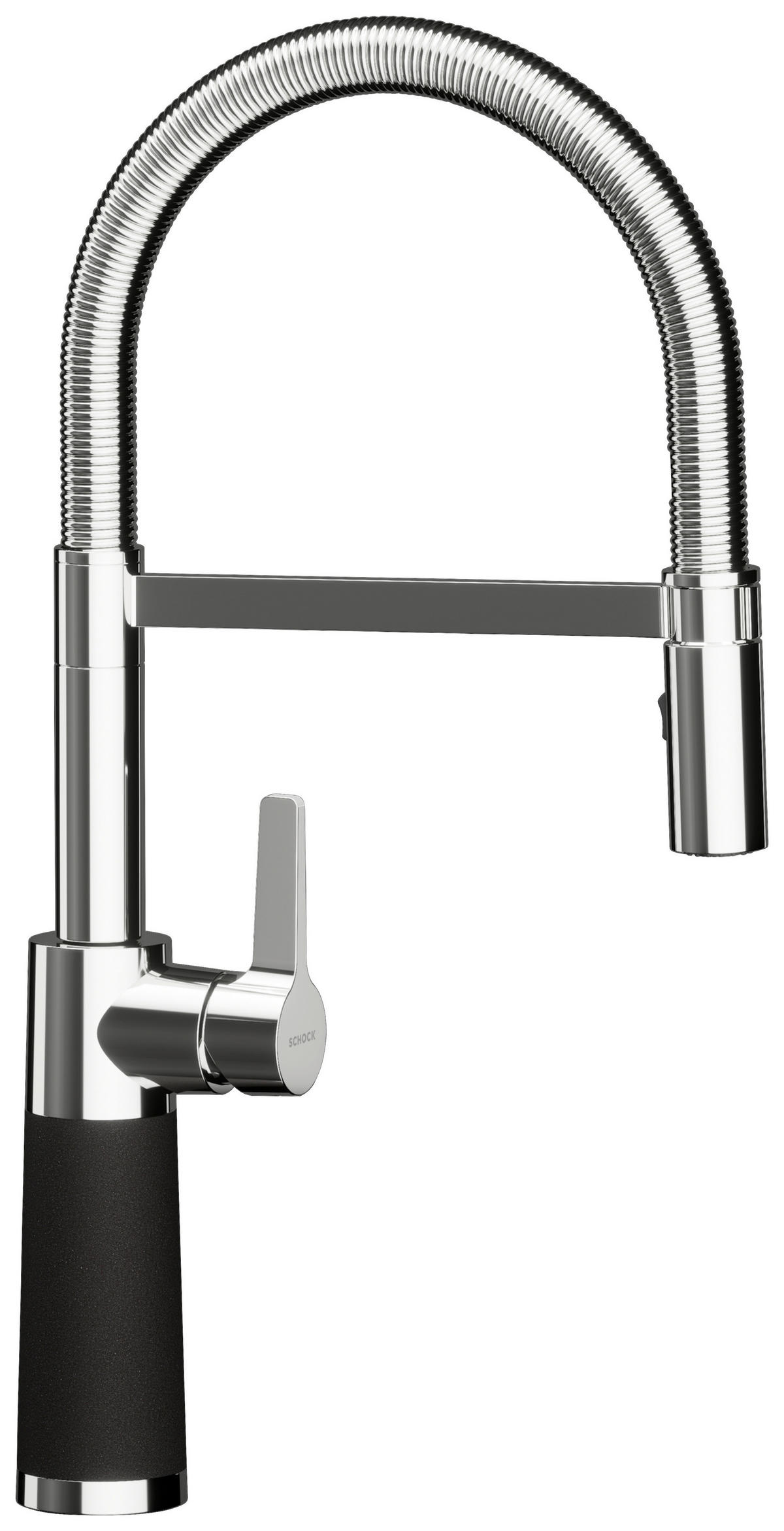 KÜCHENARMATUR 558000GNE  - Chromfarben/Graphitfarben, Basics, Stein/Metall (5,2/43,6/19,6cm) - Schock