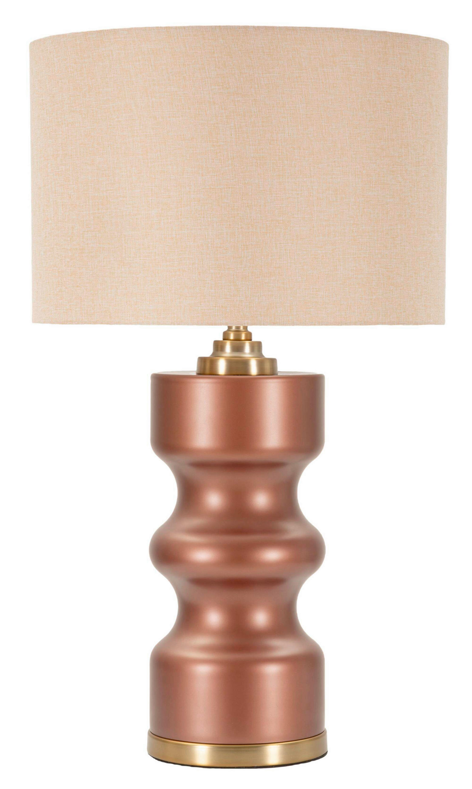 Mauro Ferretti Tischleuchte Braun, Gold 40.5x69.5x40.5 cm