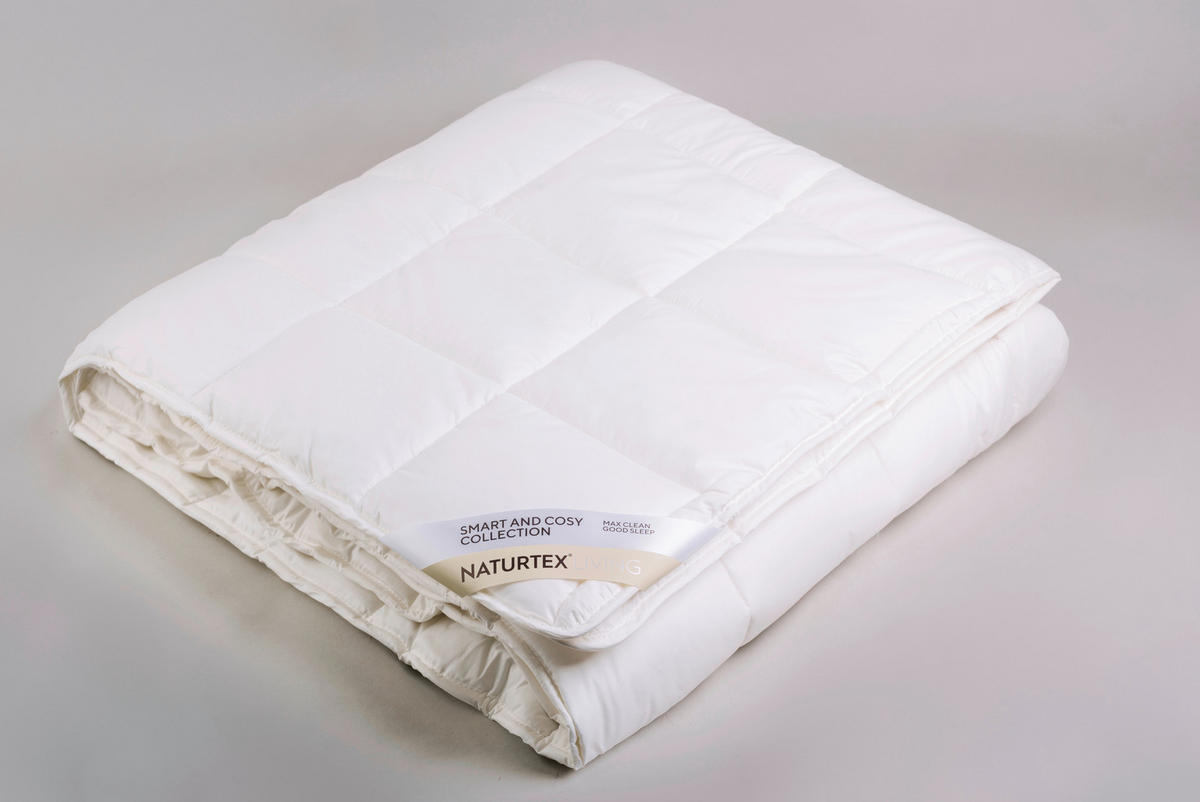 PILOTĂ TOT TIMPUL ANULUI 200/220 cm  - alb, Basics, textil (200/220cm)