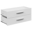SCHUBKASTENEINSATZ 75,5/34,5/36,6 cm   - Weiß Hochglanz, KONVENTIONELL, Holzwerkstoff (75,5/34,5/36,6cm) - Voleo
