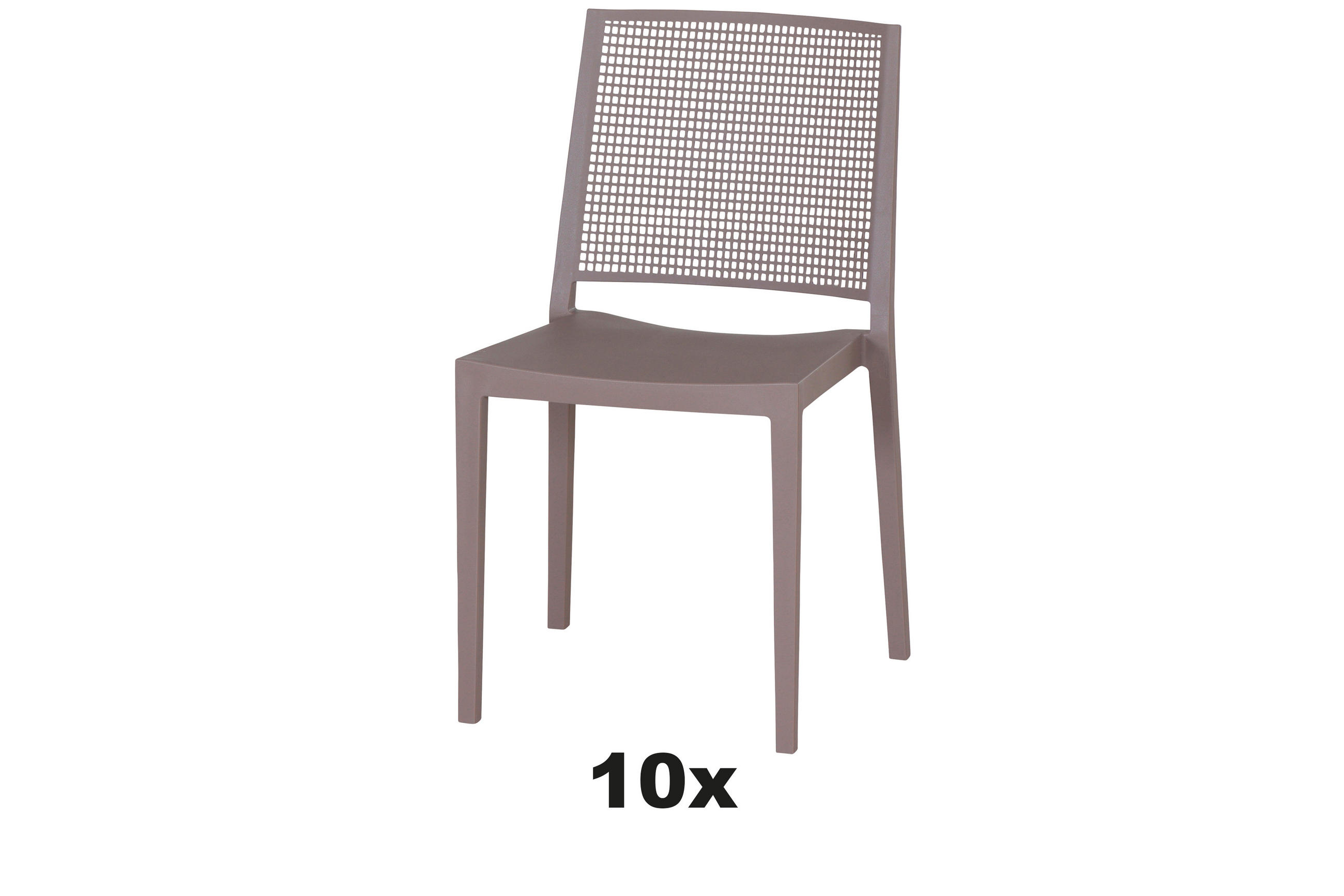 GARTENSESSEL-SET Kunststoff Taupe  - Taupe, Basics, Kunststoff (46/80/56cm) - Siena Garden