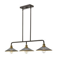 HÄNGELEUCHTE 101.6/25,4/17,8 cm    - Bronzefarben, Basics, Metall (101.6/25,4/17,8cm) - Elstead Lighting