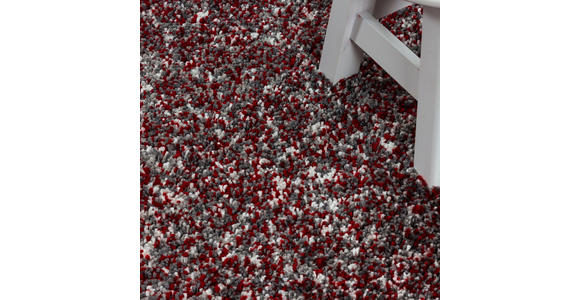 HOCHFLORTEPPICH 80/80 cm Enjoy Rot  - Rot, KONVENTIONELL, Textil (80/80cm) - Novel