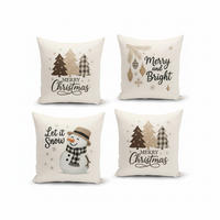 KISSENBEZUG-SET Artfchrst4-113 43/43 cm  - Multicolor, Basics, Textil (43/43cm) - X-Mas