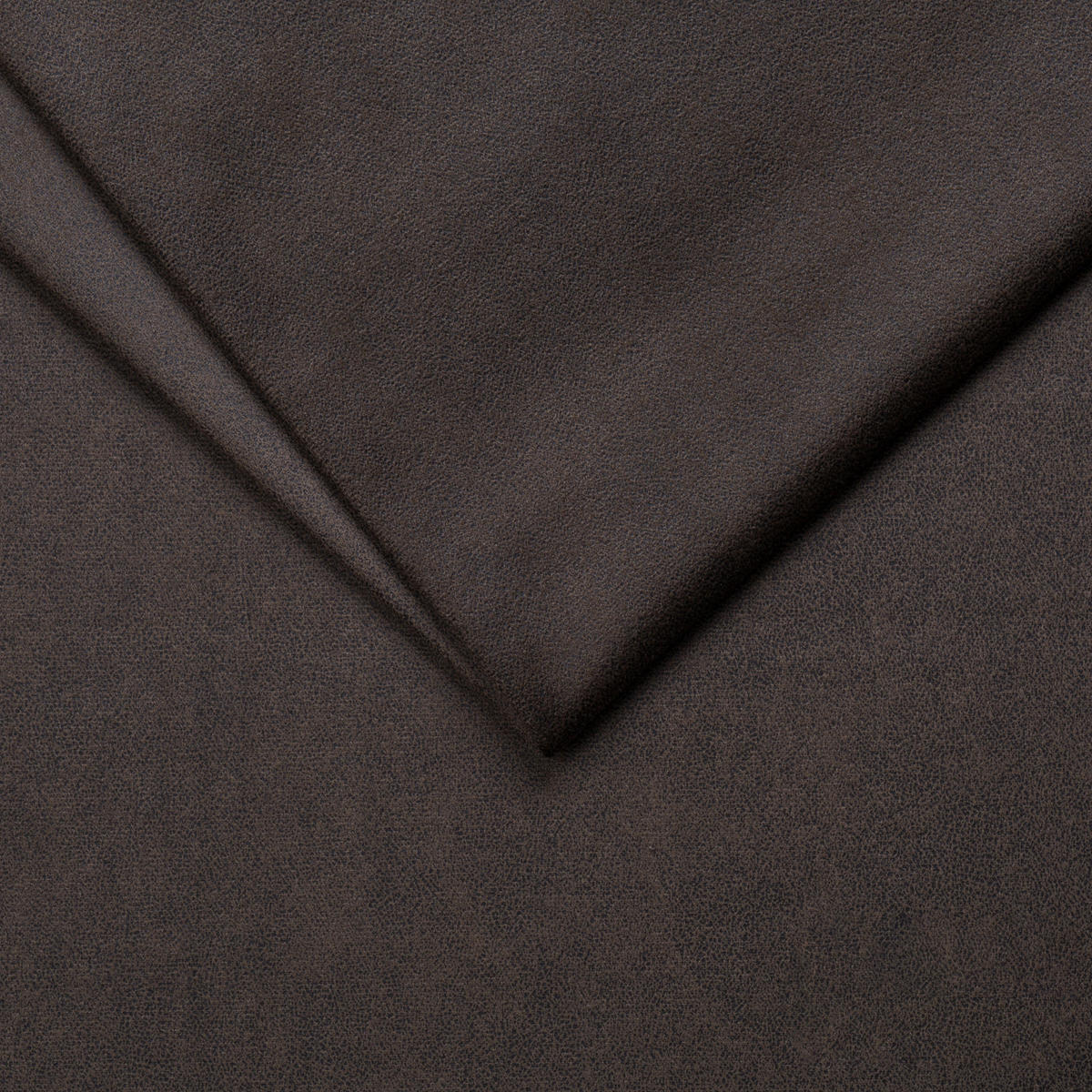 ECKSOFA  in Chenille Schwarzbraun  190/340 cm  - Schwarzbraun/Walnussfarben, Design, Kunststoff/Textil (190/340cm) - Belluti