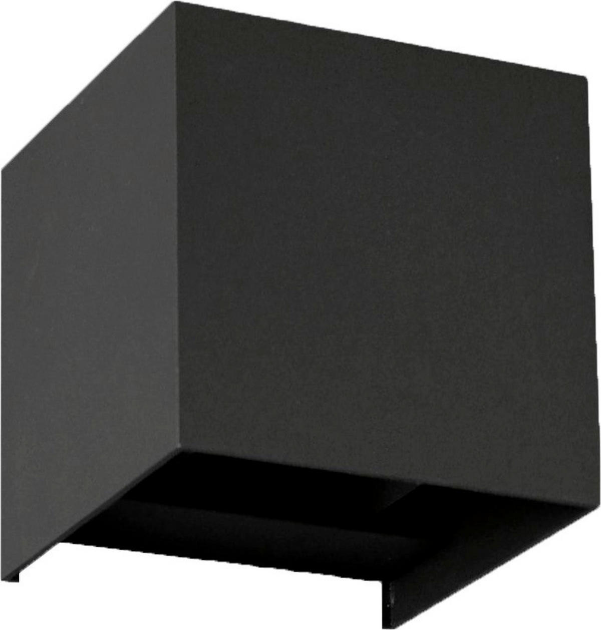 AUßENWANDLEUCHTE 11,2/11,2/11,2 cm   - Anthrazit, Design, Metall (11,2/11,2/11,2cm)