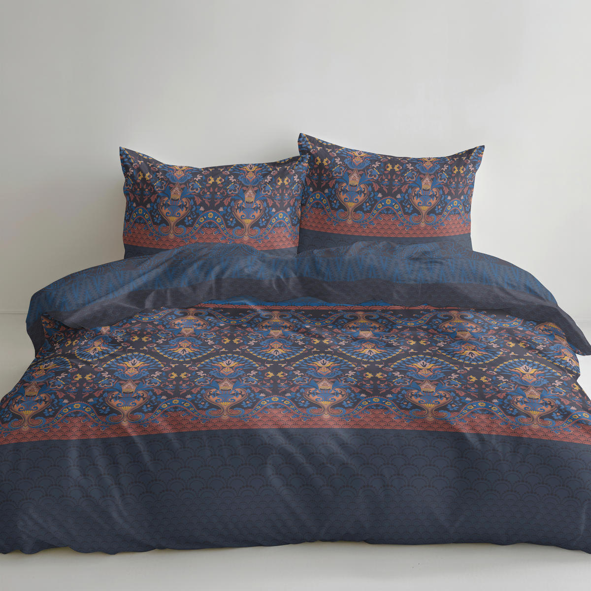 BETTWÄSCHE Flanell 200/200 cm  - Dunkelblau, Design, Textil (200/200cm) - Florella