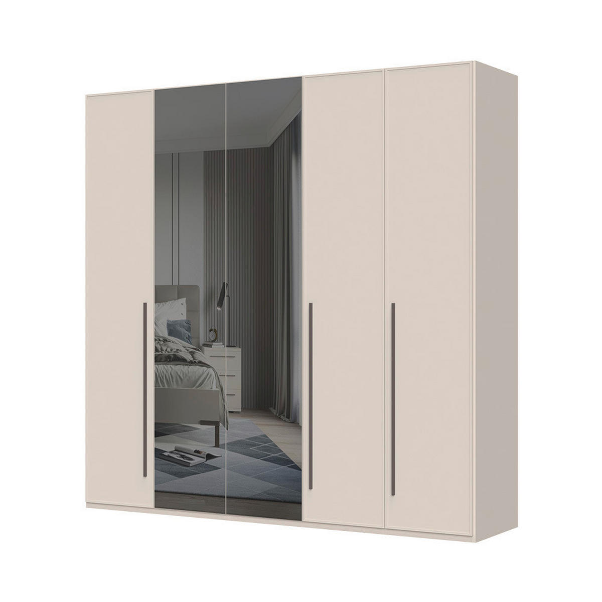 ORMAR SA KLASIČNIM VRATIMA   - kašmir, Dizajnerski, pločasti materijal/plastika (227/224/56cm)