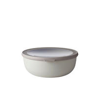 SCHÜSSEL CIRQULA   - Hellgrau/Weiß, Basics, Kunststoff (2,25l) - Mepal