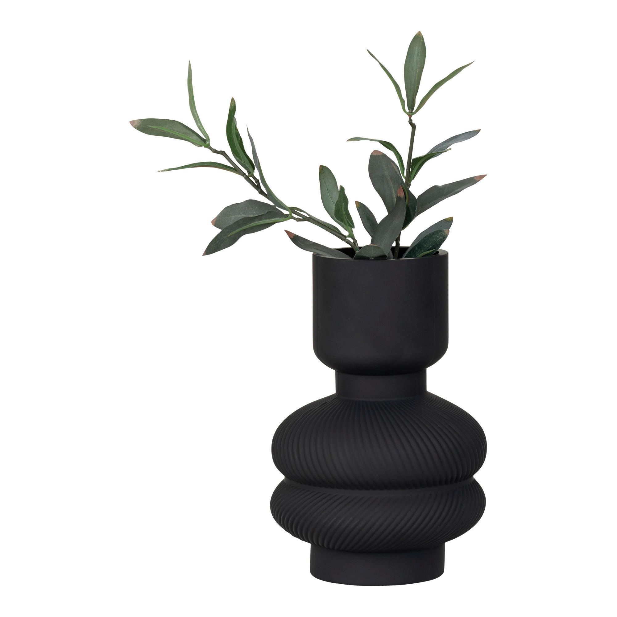 VASE - Schwarz, Basics, Glas (15/22cm)