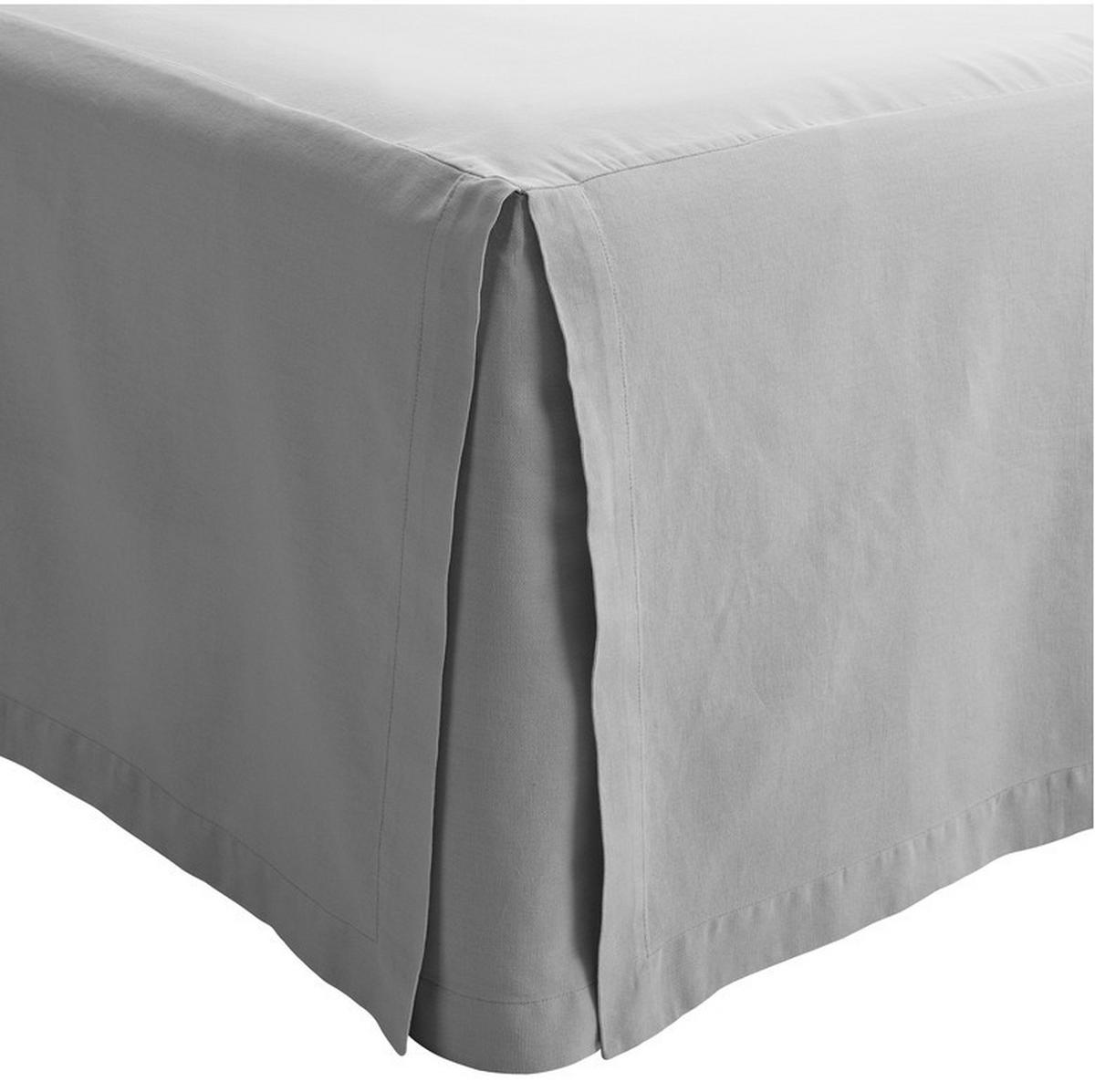 Sängkappa  - mörkgrå, Basics, textil (200/180/45cm) - Best Price