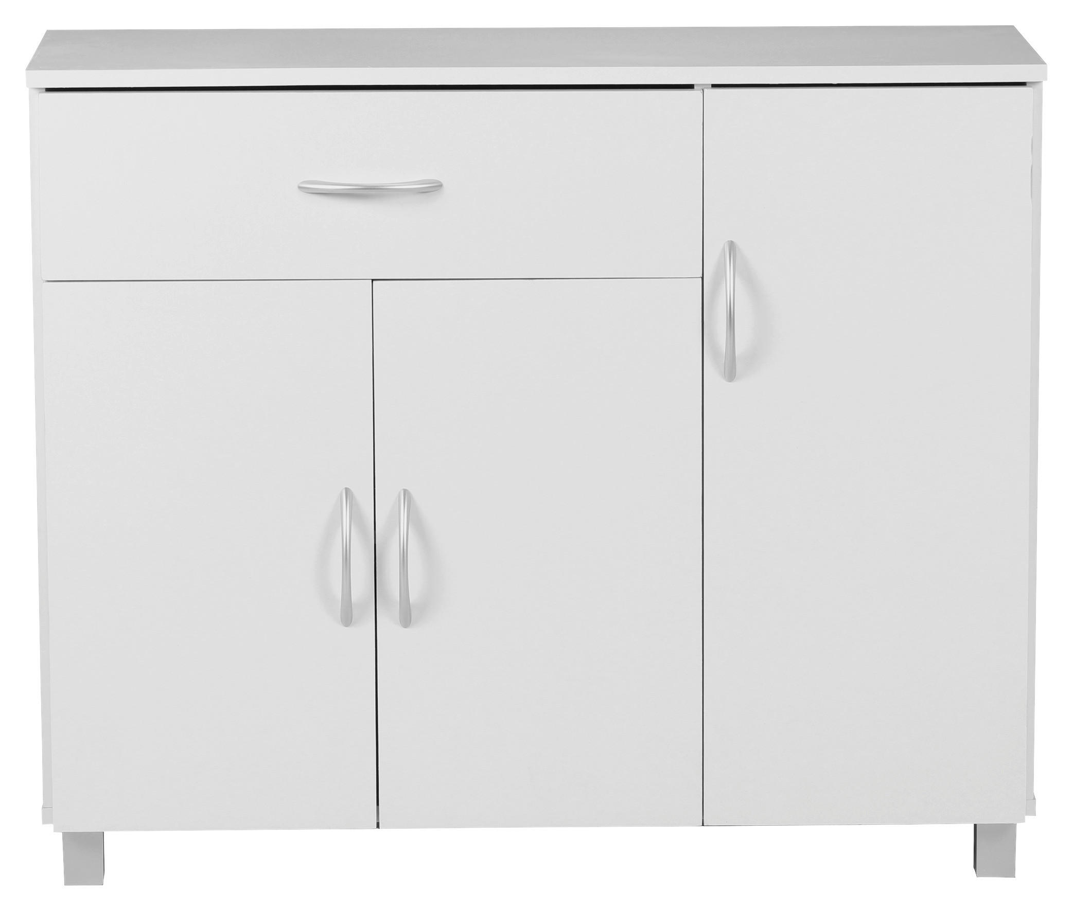 SIDEBOARD 90/75/30 cm  in  - Alufarben/Grau, KONVENTIONELL, Holzwerkstoff (90/75/30cm) - MID.YOU