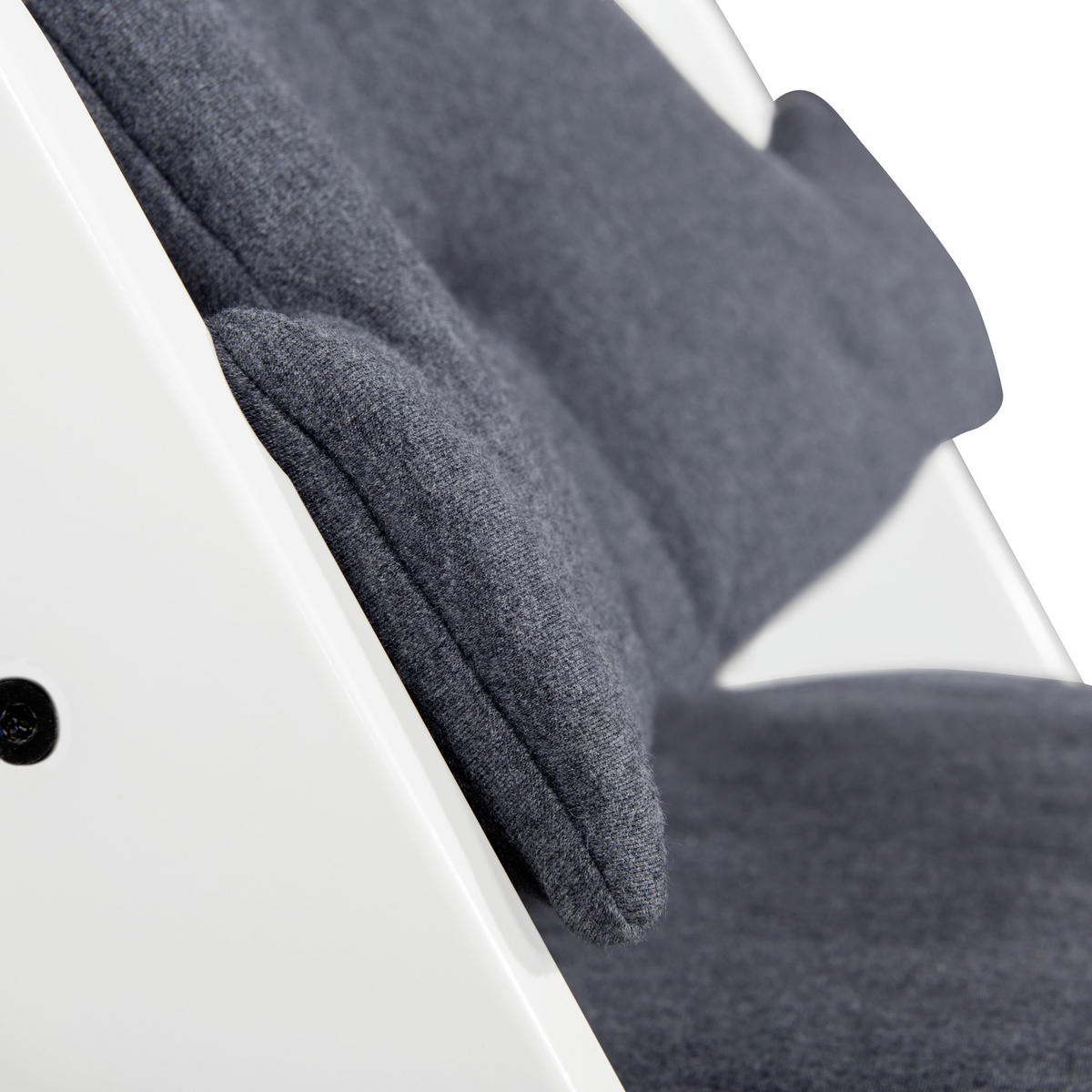 HOCHSTUHLEINLAGE HIGHCHAIR PAD  - Grau, Basics, Textil (44/24cm) - Hauck