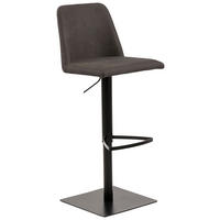 BARSKA STOLICA  antracit  tekstil      - crna/antracit, Konvencionalno, tekstil/metal (51/52-75,5/48,5cm) - Livetastic