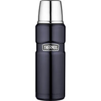 ISOLIERFLASCHE 0,47 L  - Dunkelblau, Basics, Metall (0,47l) - Thermos