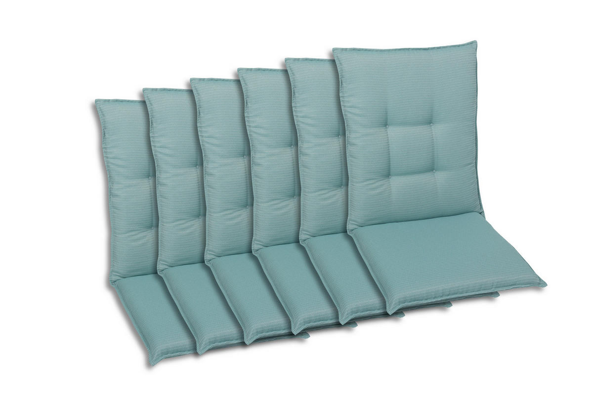 SESSELAUFLAGENSET  - Hellgrün, Basics, Textil (50/108cm)