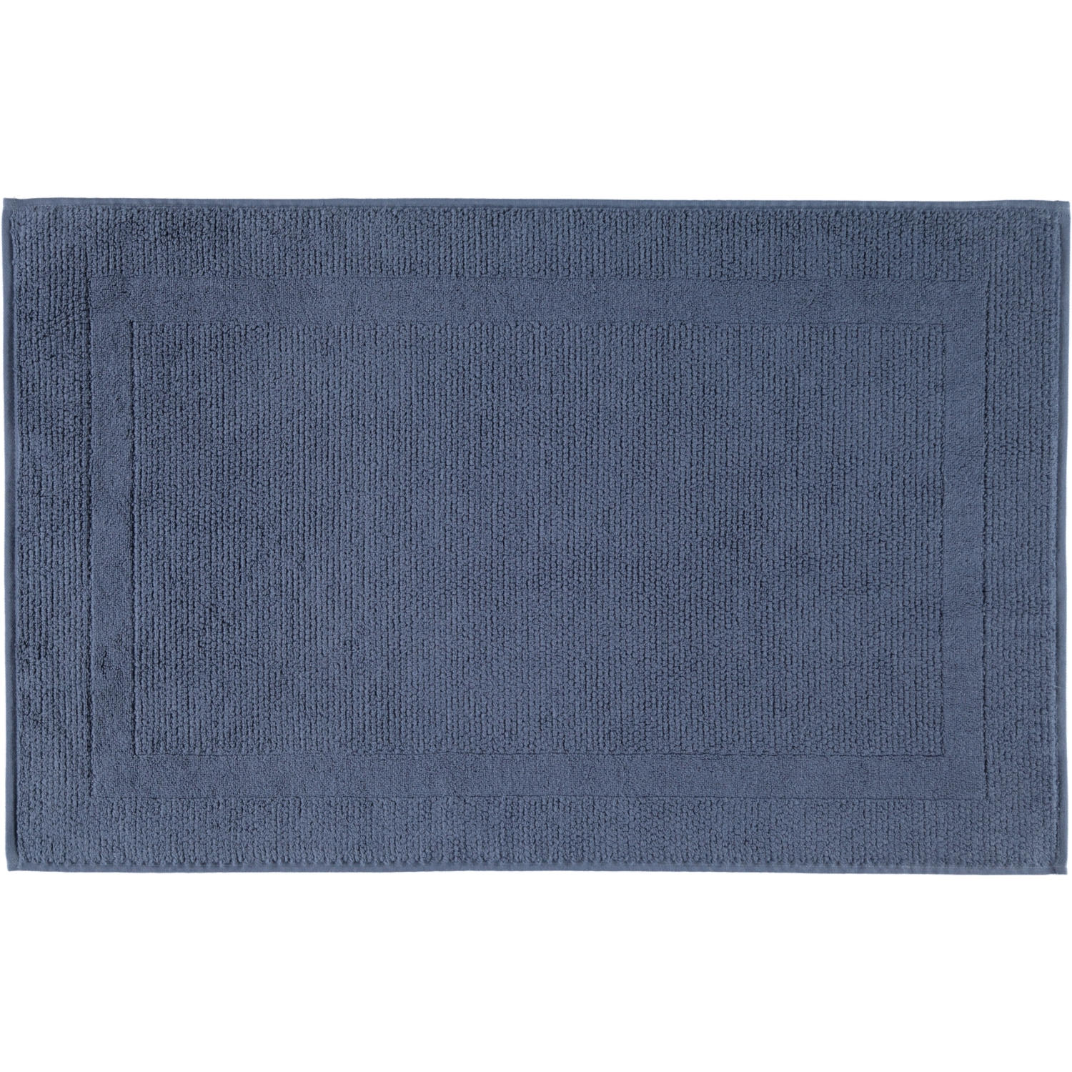 BADTEPPICH Blau 50/80 cm  - Anthrazit, Basics, Textil (50/80cm) - Cawoe