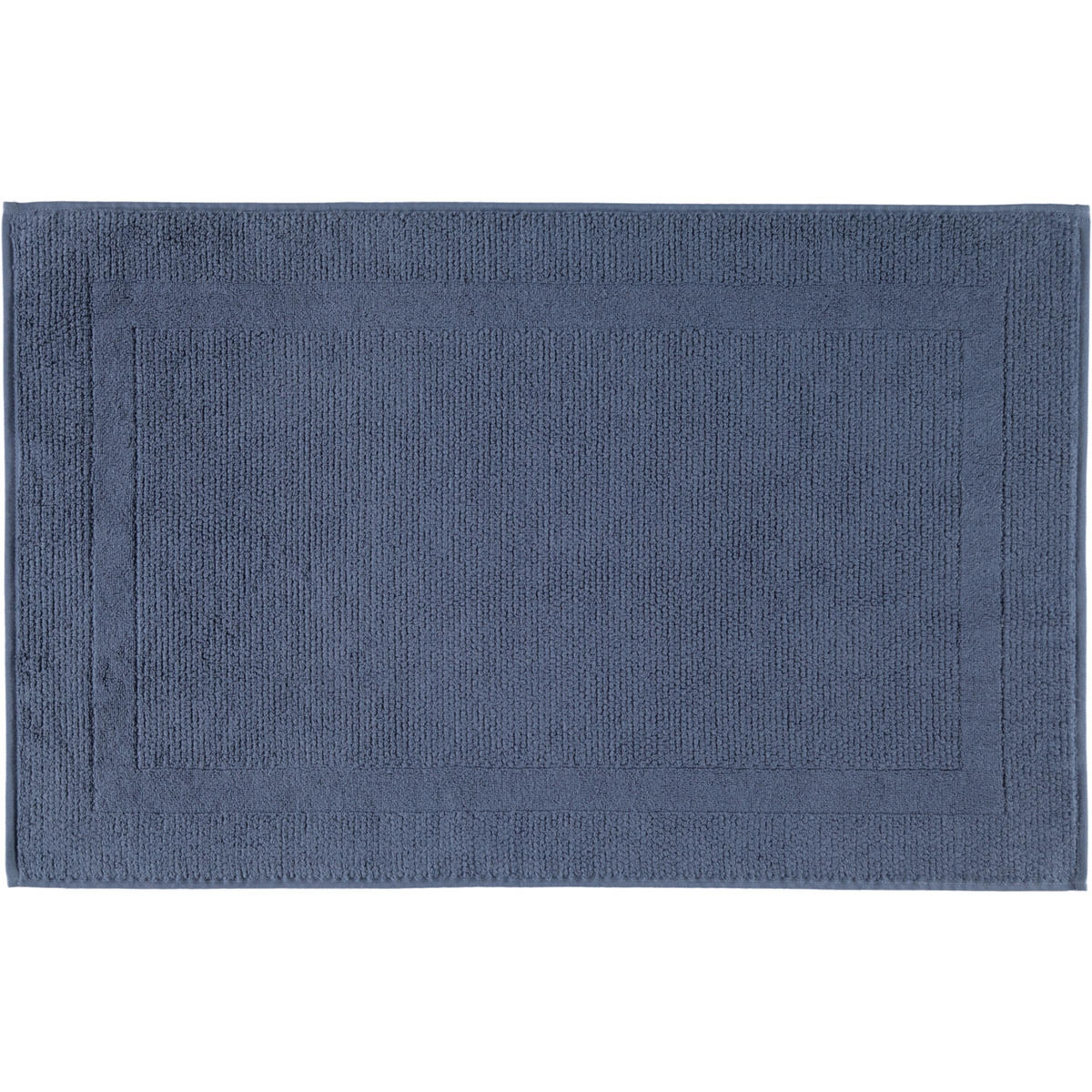 BADTEPPICH Blau 50/80 cm  - Anthrazit, Basics, Textil (50/80cm) - Cawoe