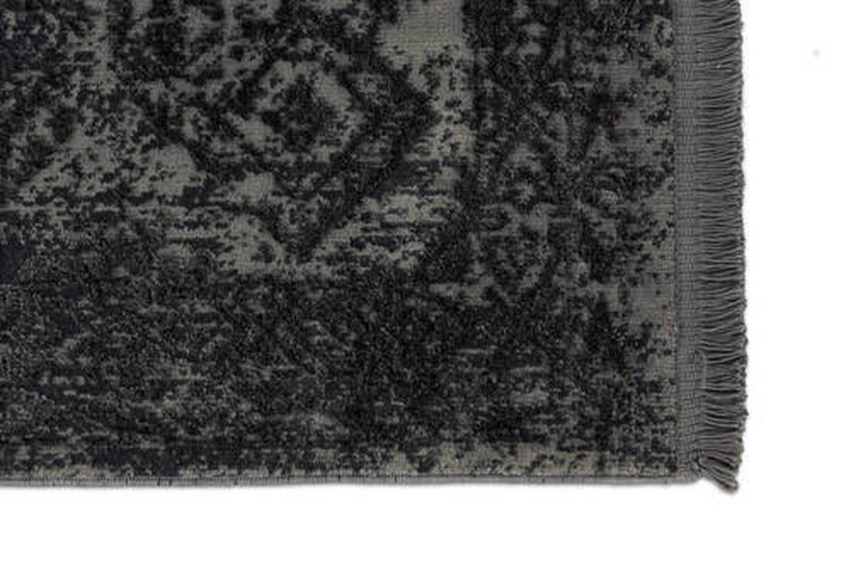 WEBTEPPICH 160/230 cm Velvet 6665/72 D.192 040 Anthrazit  - Anthrazit, Basics, Textil (160/230cm) - Schöner Wohnen