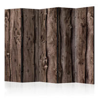 OBOUSTRANNÝ PARAVÁN, 225/172/3 cm - cappuccino/šedavě hnědá, Basics, dřevo/textil (225/172/3cm) - artgeist