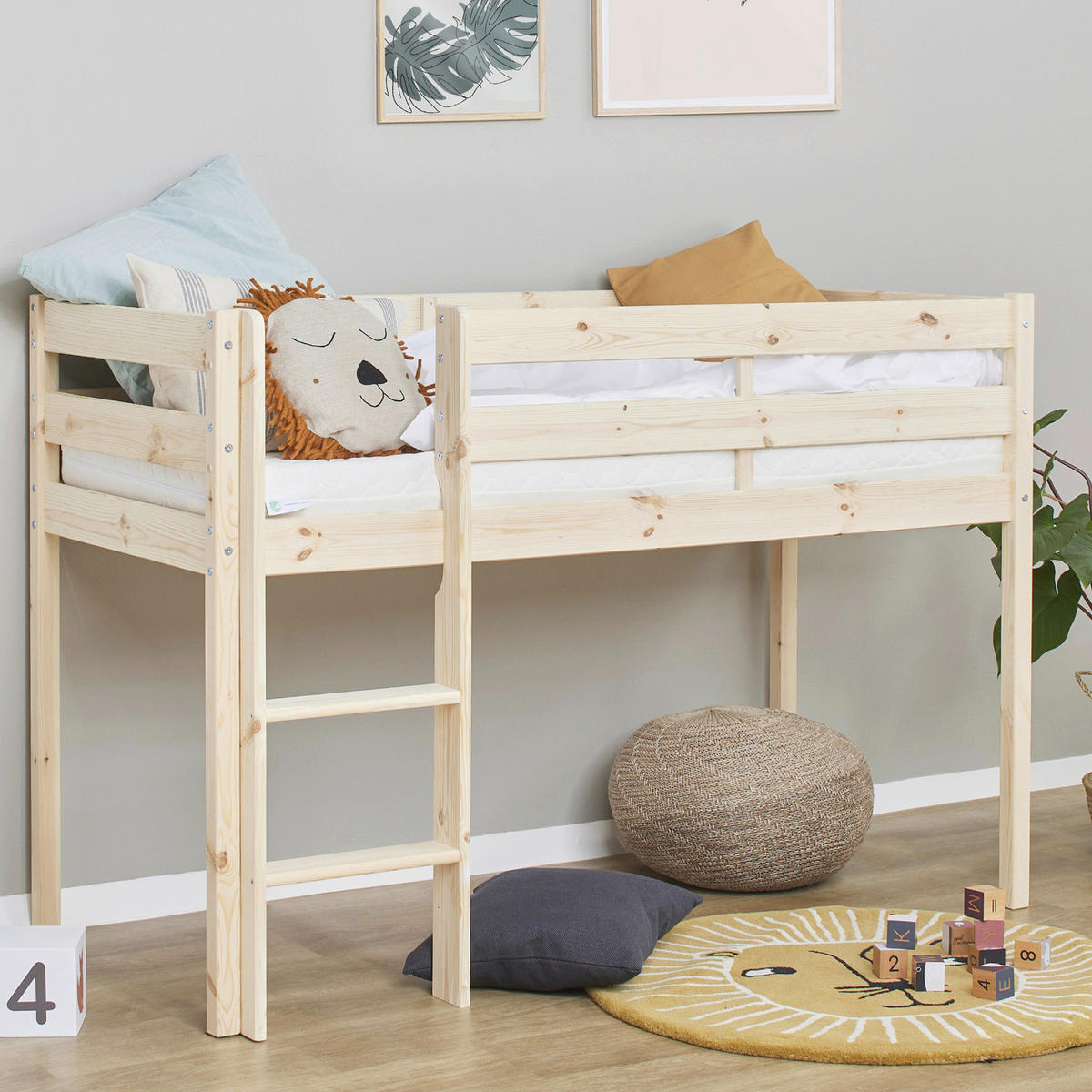 HOCHBETT 70/160 cm  - Naturfarben/Kieferfarben, MODERN, Holz (70/160cm) - MID.YOU