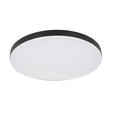 LED-DECKENLEUCHTE 45/10,5 cm   - Schwarz, Design, Kunststoff/Metall (45/10,5cm) - Novel