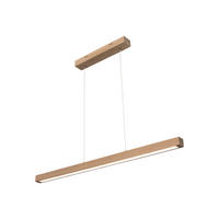 ZÁVESNÉ LED SVIETIDLO, 100/6/110 cm  - farba duba, Natur, drevo (100/6/110cm) - Dieter Knoll