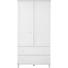 KLEIDERSCHRANK in Weiß - Weiß, Design, Holzwerkstoff (96,9/200,1/56,6cm) - PAIDI