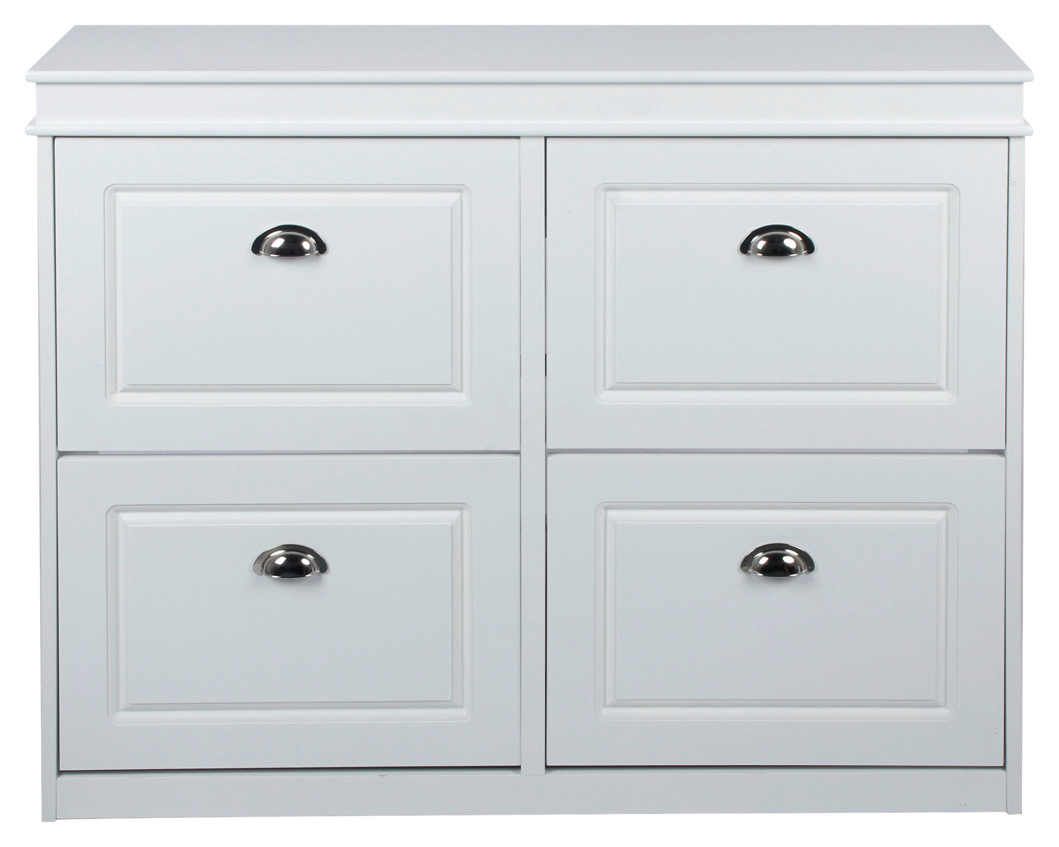 Landscape VÝKLOPNÁ SKRINKA NA TOPÁNKY, biela, 105/82/24 cm.